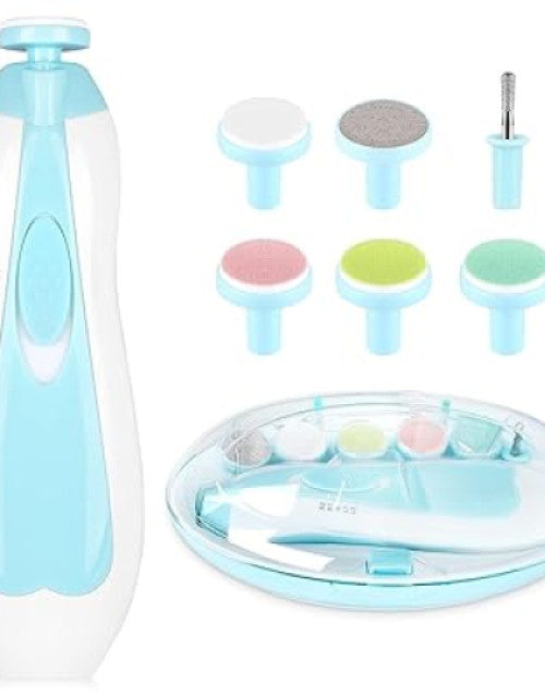 Baby Nail Clippers with Light Baby Nail File Grinder Set Safe Nail Trimmer Kit