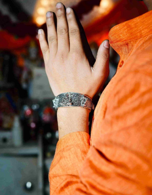 Hanumanji Maharaj Kada Bracelet For Men