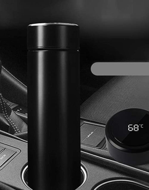 Temperature Water Bottle | Smart Vacuum Insulated Thermos Water Bottle ( Pack Of 2 )